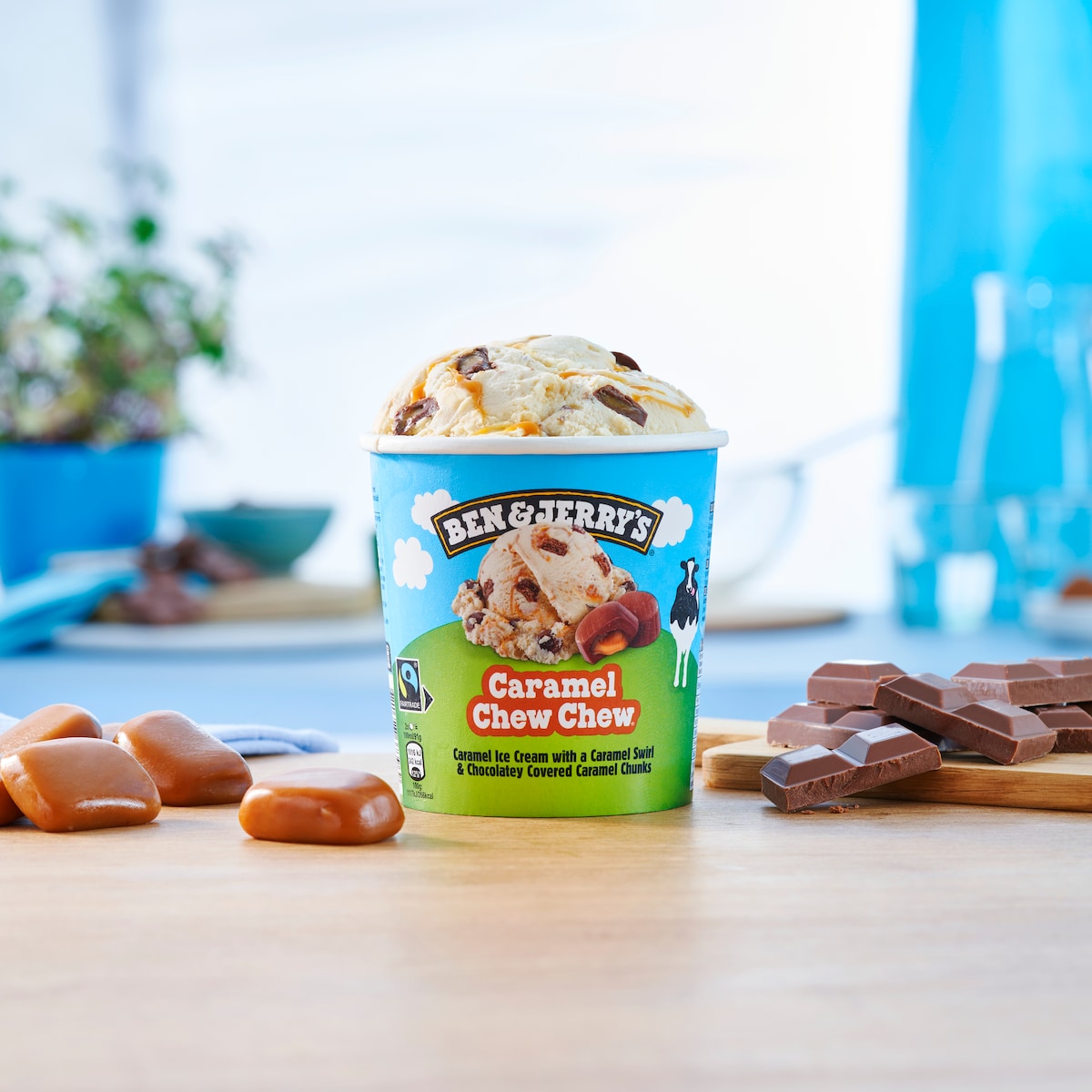 Caramel Chew Chew Ice Cream - Tub 2 / 4
