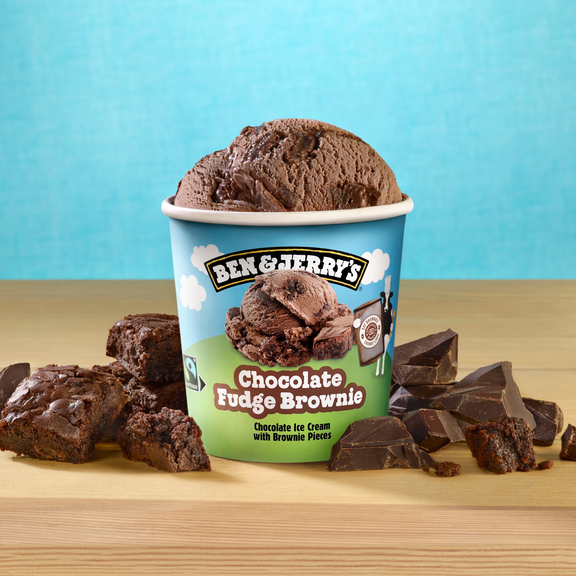 Chocolate Fudge Brownie Original Ice Cream Pints